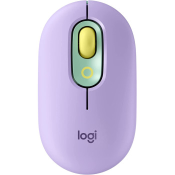 Logitech POP Mouse, Wireless Mouse with Customisable Emojis, SilentTouch Technology, Precision/Speed Scroll, Compact Design, Bluetooth, Multi-Device, OS Compatible - Daydream