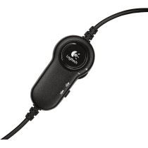 Logitech 3.5 mm Analog Stereo Headset H151 with Boom Microphone (981-000587) Plus Bonus USB Extenders