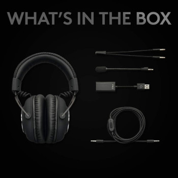 Logitech G Pro Gaming Headset with Passive Noise Cancellation