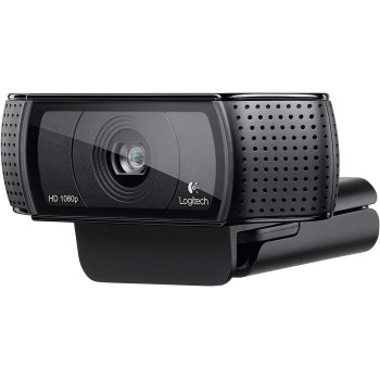 Logitech HD PRO C920 Widescreen Video Calling and Recording - Webcam, Black