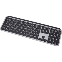 Logitech MX Keys Advanced Wireless Illuminated Keyboard for Mac, Backlit LED Keys, Bluetooth,USB-C, MacBook Pro,Macbook Air,iMac, iPad Compatible, Metal Build