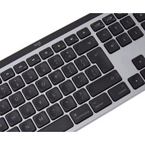 Logitech MX Keys Advanced Wireless Illuminated Keyboard for Mac, Backlit LED Keys, Bluetooth,USB-C, MacBook Pro,Macbook Air,iMac, iPad Compatible, Metal Build