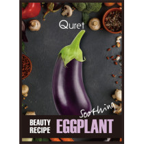 Quret Beauty Recipe Mask - Eggplant [Soothing]