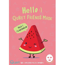 Hello  Quret Friends Mask - Watermelon