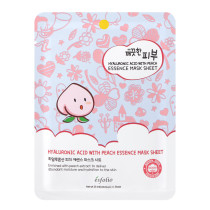 Esfolio Pure Skin Hyaluronic Acid With Peach Essence Mask Sheet 25Ml