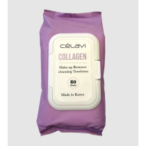 Celavi Collagen Makeup Remover Cleansing Towelettes 60sheets