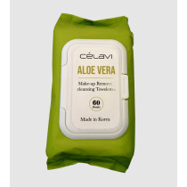 Celavi Aloe Vera Makeup Remover Cleansing Towelettes 60sheets