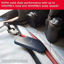 Sandisk 2Tb Extreme Portable Ssd - Up To 1050Mb/S - Usb-C, Usb 3.2 Gen 2 - External Solid State Drive - Sdssde61-2T00-G25