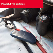 SanDisk 4TB Extreme Portable SSD Up to 1050MB/s USB C USB 3.2 Gen 2 External Solid State Drive SDSSDE61 4T00 G25 Blue SanDisk Extreme Portable SSD SDSSDE61 4T00 G25