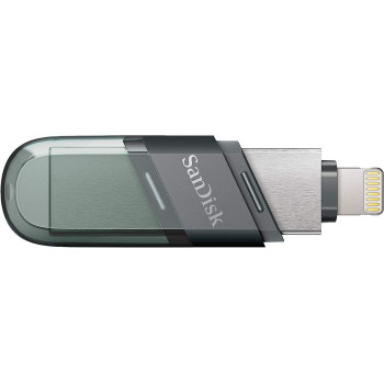 Sandisk 256GB Ixpand Flash Drive Flip Usb 3.1 Gen 1 For Iphone/Ipad Sdix90N 256G Gn6Nn, Black, Gn6Ne