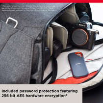 Sandisk 1Tb Extreme Pro Portable Ssd - Up To 2000Mb/S - Usb-C, Usb 3.2 Gen 2X2 - External Solid State Drive - Sdssde81-1T00-G25