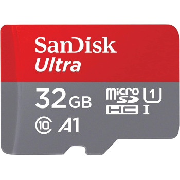 SanDisk 32GB Ultra microSDHC UHS-I Card A1 Class 10 120MB/s - SDSQUA4-032G-GN6MN