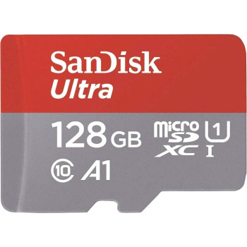 SanDisk 128GB Ultra microSDXC UHS-I Card A1 Class 10 120MB/s - SDSQUA4-128G-GN6MN