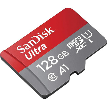 SanDisk 128GB Ultra microSDXC UHS-I Card A1 Class 10 120MB/s - SDSQUA4-128G-GN6MN