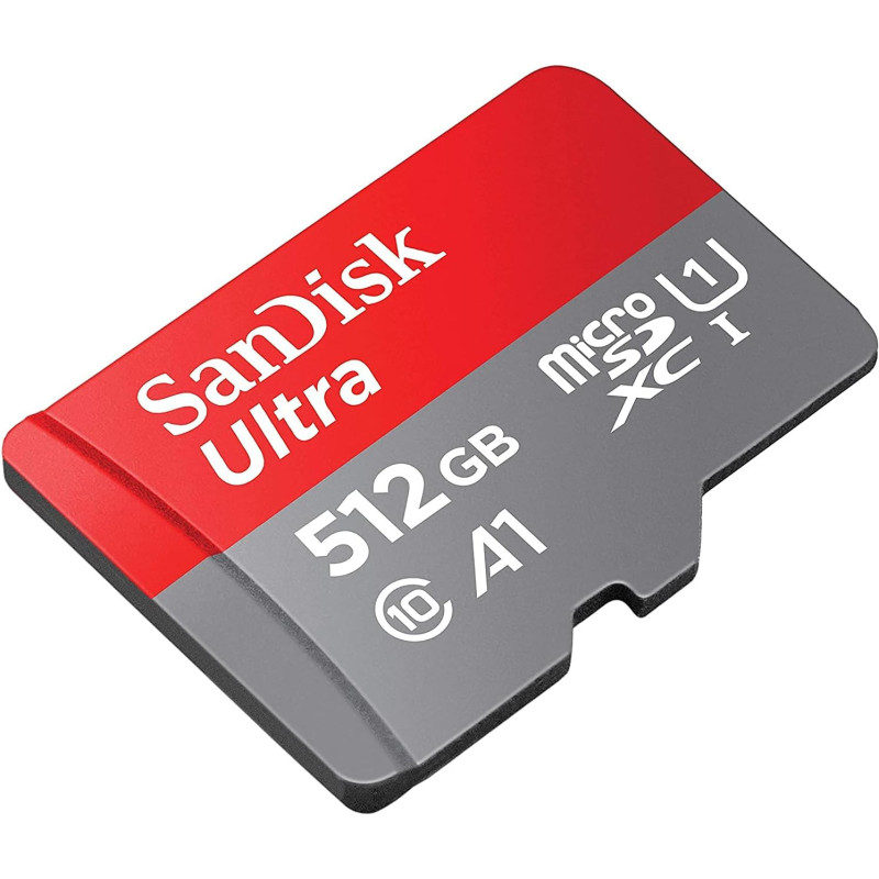 Sandisk 512GB Ultra Microsdxc Uhs-I Card A1 Class 10 120Mb/S - Sdsqua4-512G-Gn6Mn