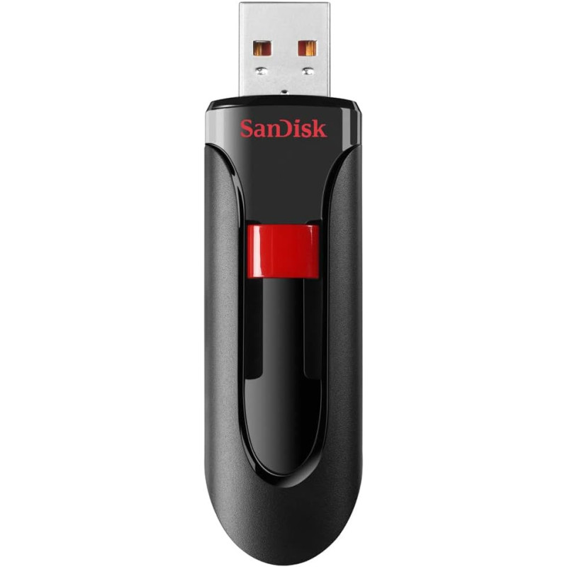 Sandisk 32 GB Cruzer Glide 3.0 Usb Type-A Connector Black, Sdcz600-032G-G35