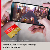 Sandisk Extrem MicroSD 256GB SDSQXA1