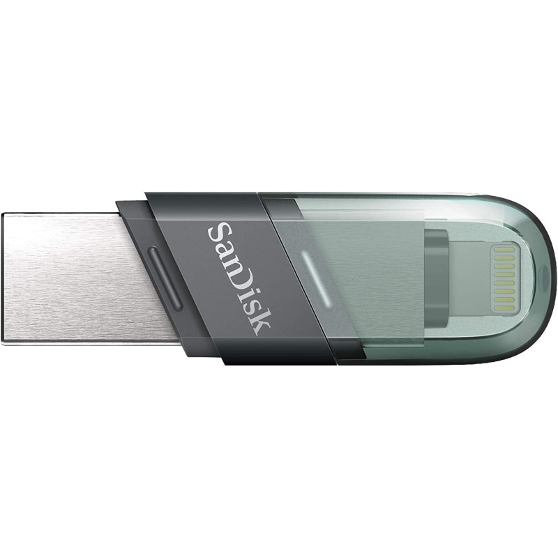 Sandisk 64Gb Ixpand Flash Drive Flip Usb 3.1 Gen 1 For Iphone/Ipad, Black, Sdix90N 064G Gn6Nn