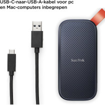 Sandisk 480Gb Extreme Portable External Ssd USB C, USB 3.1 480G G25, Blue, 480G G25