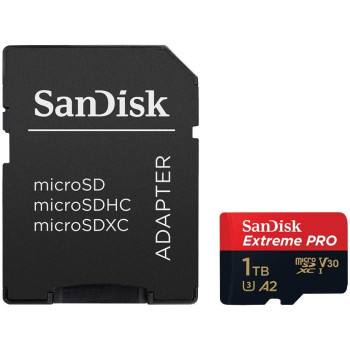 Sandisk Sdsqxcz-1T00-Gn6Ma Memory Card Sdxc, 1000 Gb - Red/Black