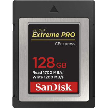 Sandisk 128GB Extreme Pro Cfexpress Card Type B - Sdcfe-128G-Gn4Nn