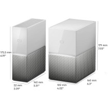 Western Digital Wd 4Tb My Cloud Home 1-Bay Personal Cloud Nas Storage (1 X 4Tb), White, Wdbvxc0040Hwt-Eesn, My Cloud Home 4Tb, 4 Tb