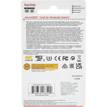 SanDisk 512GB microSDXC UHS-I card for Nintendo Switch 512GB, 100MB/s read; 90MB/s write - SDSQXAO-512G-GN3ZN