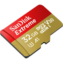 SanDisk 32GB Extreme microSD UHS-I U3 A2 100MB/s- SDSQXAF-032G-GN6MN