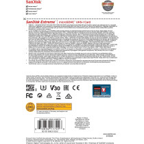 SanDisk 32GB Extreme microSD UHS-I U3 A2 100MB/s- SDSQXAF-032G-GN6MN