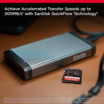 SanDisk 1TB Extreme PRO SDXC card + RescuePRO Deluxe, up to 200MB/s, UHS I, Class 10, U3, V30 SDSDXXD 1T00 GN4IN, Black