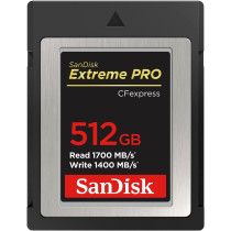 SanDisk 512GB Extreme PRO CFexpress Card Type B - SDCFE-512G-GN4NN