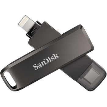 Sandisk 64GB SanDisk iXpand Flash Drive Luxe SDIX70N 064G GN6NN, Silver