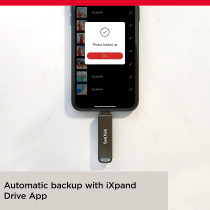 Sandisk 64GB SanDisk iXpand Flash Drive Luxe SDIX70N 064G GN6NN, Silver