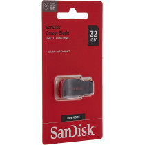 SanDisk 16GB Cruzer Blade USB 2.0 Flash Drive - SDCZ50-016G-B35