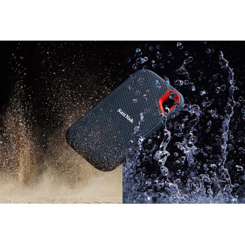 SanDisk 2TB Extreme Portable External SSD - USB-C, USB 3.1 - SDSSDE60-2T00-G25
