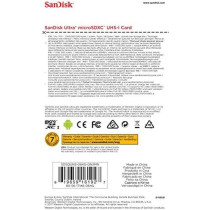 SanDisk Ultra UHS-I Class 10 microSDXC Card, 64 GB, SDSQUNS-064G-GN3MN