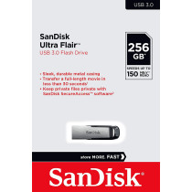 SanDisk Ultra Flair 256GB USB 3.0 Flash Drive, SDCZ73-256G-I35