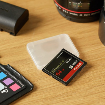 Sandisk Extreme Pro 64Gb Compact Flash Memory Card Udma 7 Speed Up To 160Mb/S - Sdcfxps-064G-X46, Black
