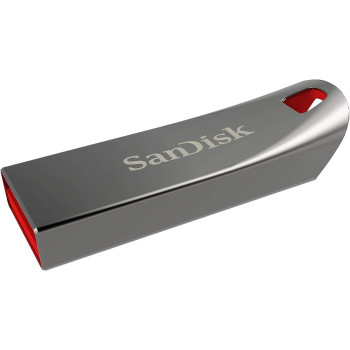 Sandisk CRUZERFORCE-64GB-SL Cruzer Force USB Flash Drive - 64GB- Silver (Pack of1)