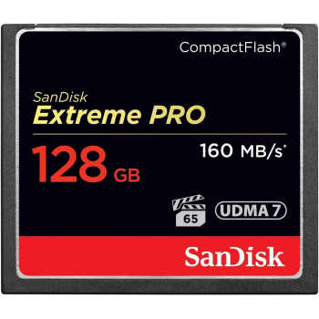 Sandisk Extreme Pro 128Gb Compactflash Memory Card Udma 7 Speed Up To 160Mb/S- Sdcfxps-128G-X46
