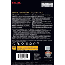 Sandisk Extreme Pro 128Gb Compactflash Memory Card Udma 7 Speed Up To 160Mb/S- Sdcfxps-128G-X46