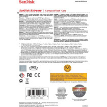 SanDisk Extreme 128 GB UDMA7 CompactFlash Card - Black/Gold