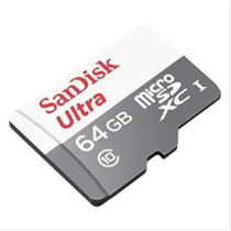 SanDisk 64 GB Class 10 Ultra Android MicroSDHC Memory Card and SD Adapter