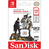 Sandisk 128GB Apex Legends Microsdxc Card For Nintendo Switch, Nintendo-Licensed Memory