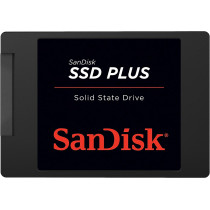 SanDisk SSD PLUS 480GB Internal SSD - SATA III 6 Gb/s, 2.5/7mm, Up to 535 MB/s - SDSSDA-480G-G26