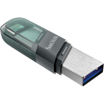 SanDisk 32GB iXpand Flash Drive Flip USB 3.1 Gen 1 for iPhone/iPad SDIX90N 032G GN6NN, Black