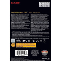 Sandisk Extreme Pro SD 64 Gb,300 Mb/s,C10,UHS-II,U3 - SDSDXPK-064G-GN4IN