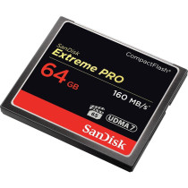 Sandisk Extreme Pro 64GB Compact Flash Memory Card UDMA 7 160MB/s SDCFXPS 064G