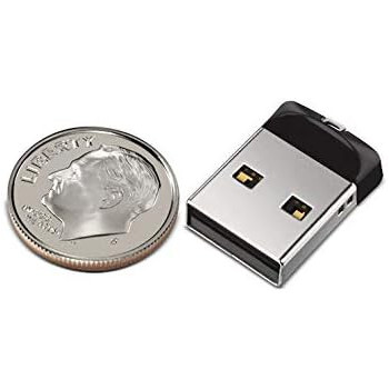 SanDisk 32GB Cruzer Fit USB 2.0 Flash Drive - SDCZ33-032G-G35