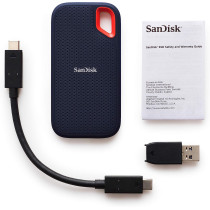 Sandisk 250Gb Extreme Portable External Ssd - Up To 550Mb/S - USb-C, USb 3.1 - Sdssde60-250G-G25